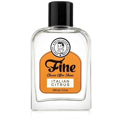 Fine Men'S Aftershave - Italian Citrus, Soothing Post Shave Balm, 100Ml, Alcohol-Based, All Skin Types