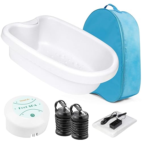 Vniolife Ionic Foot Bath Detox Machine - Portable Spa System With Replacement Arrays & Liners