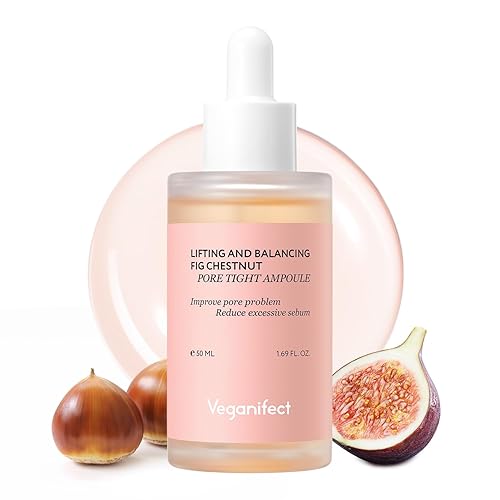 Veganifect Pore Refining Ampoule - Tightens Pores, Reduces Sebum, Vegan, 1.69 Fl