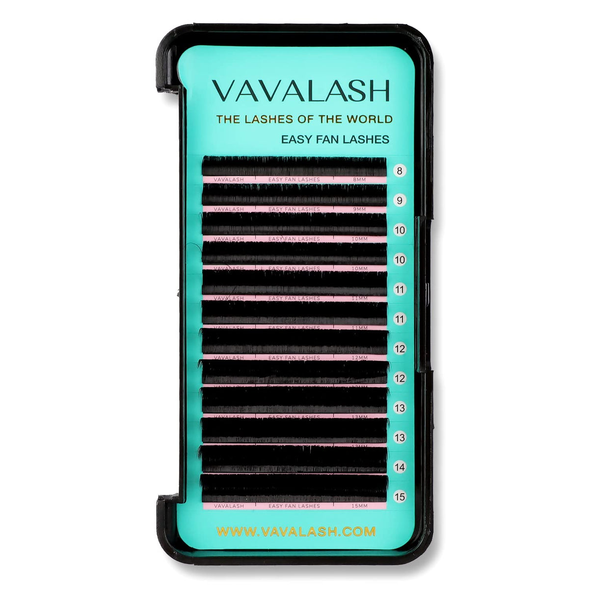 VAVALASH CC Curl 0.05mm 10mm Rapid Volume Lash Extensions - Easy Fan Russian Volume Lashes