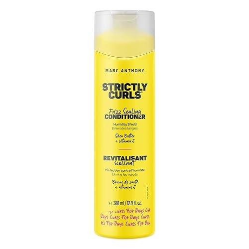 Marc Anthony Strictly Curls Frizz Sealing Conditioner, 12.9 Oz, Shea Butter & Vitamin E