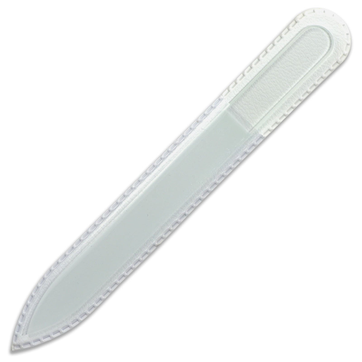 Mont Bleu Premium Glass Nail File - Handmade Czech Crystal File For Natural Nails, Clear