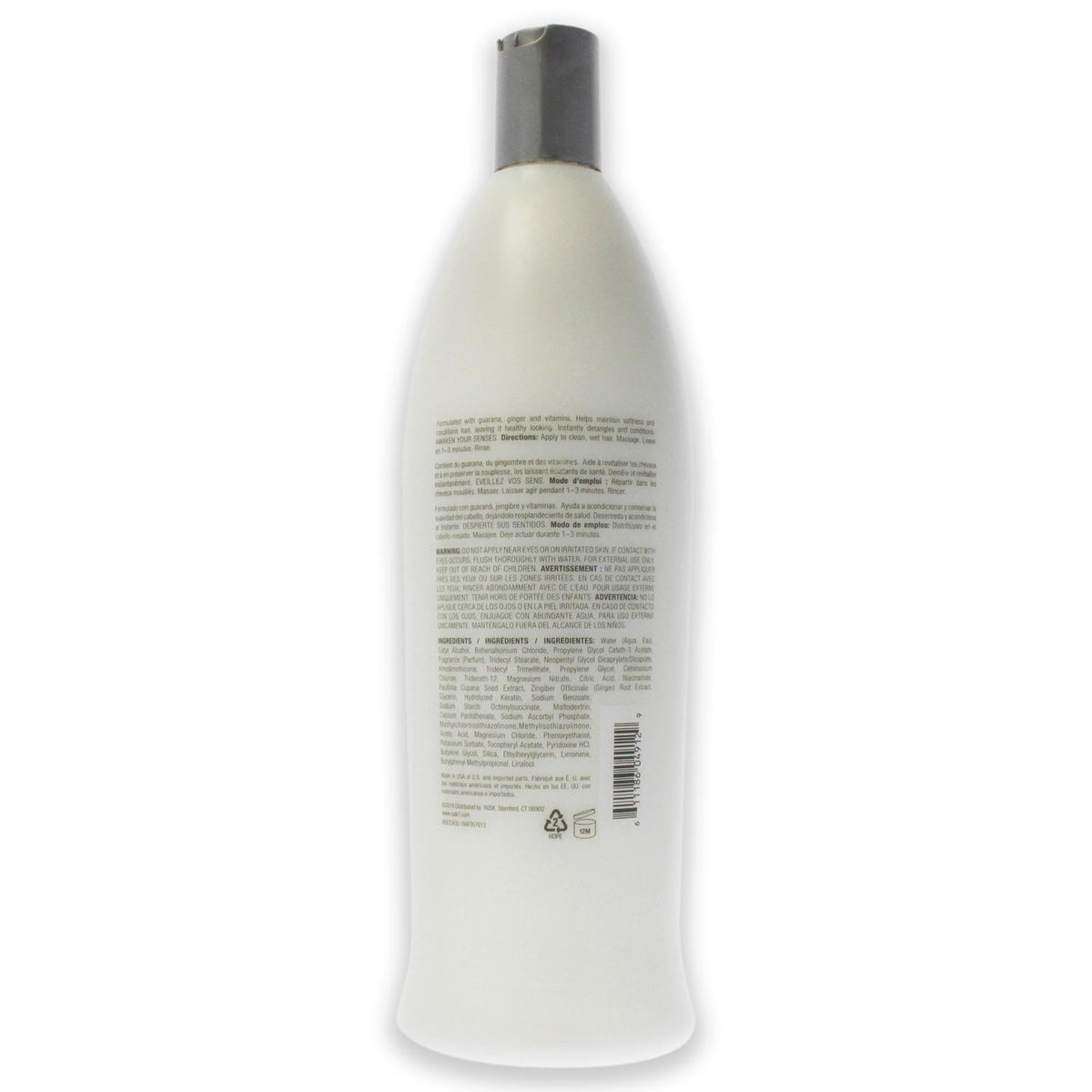 RUSK Sensories Calm Guarana & Ginger Conditioner 33.8 Oz - Nourishing Hair Care Solution