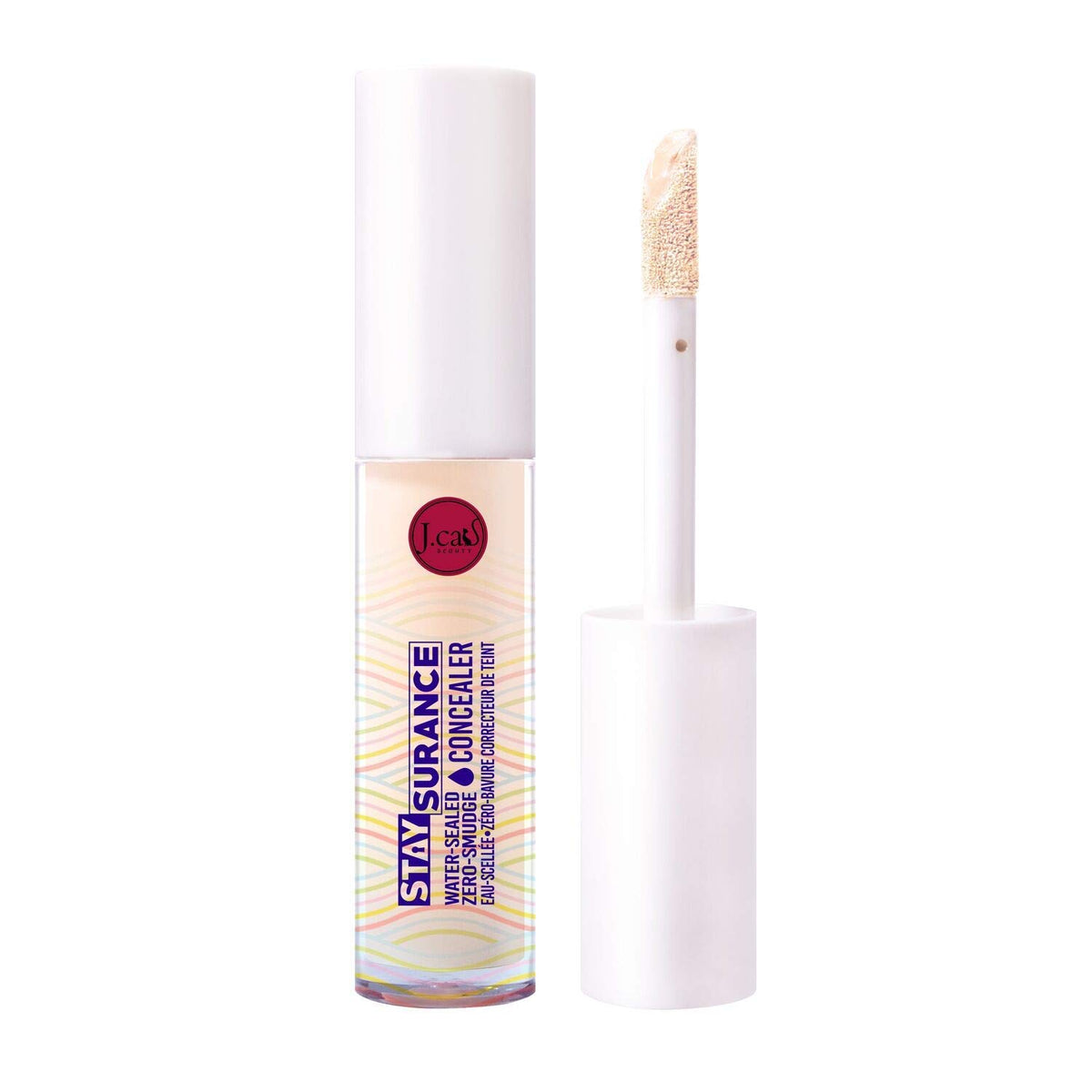 J.Cat Beauty Stay-Surance Water-Sealed Concealer - Zero-Smudge, Pearl, Standard Size