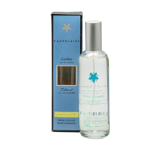 Provence Sante Eau De Toilette Spray - Long-Lasting Linden Scent - 3.5 Oz Luxury Perfume