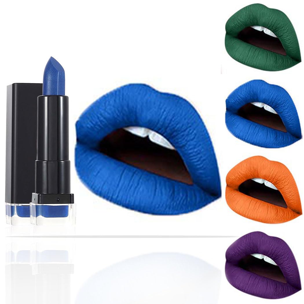 Kilshye Matte Lipstick - High Pigment, Long Lasting, Waterproof - A- Blue 16, 1 Count