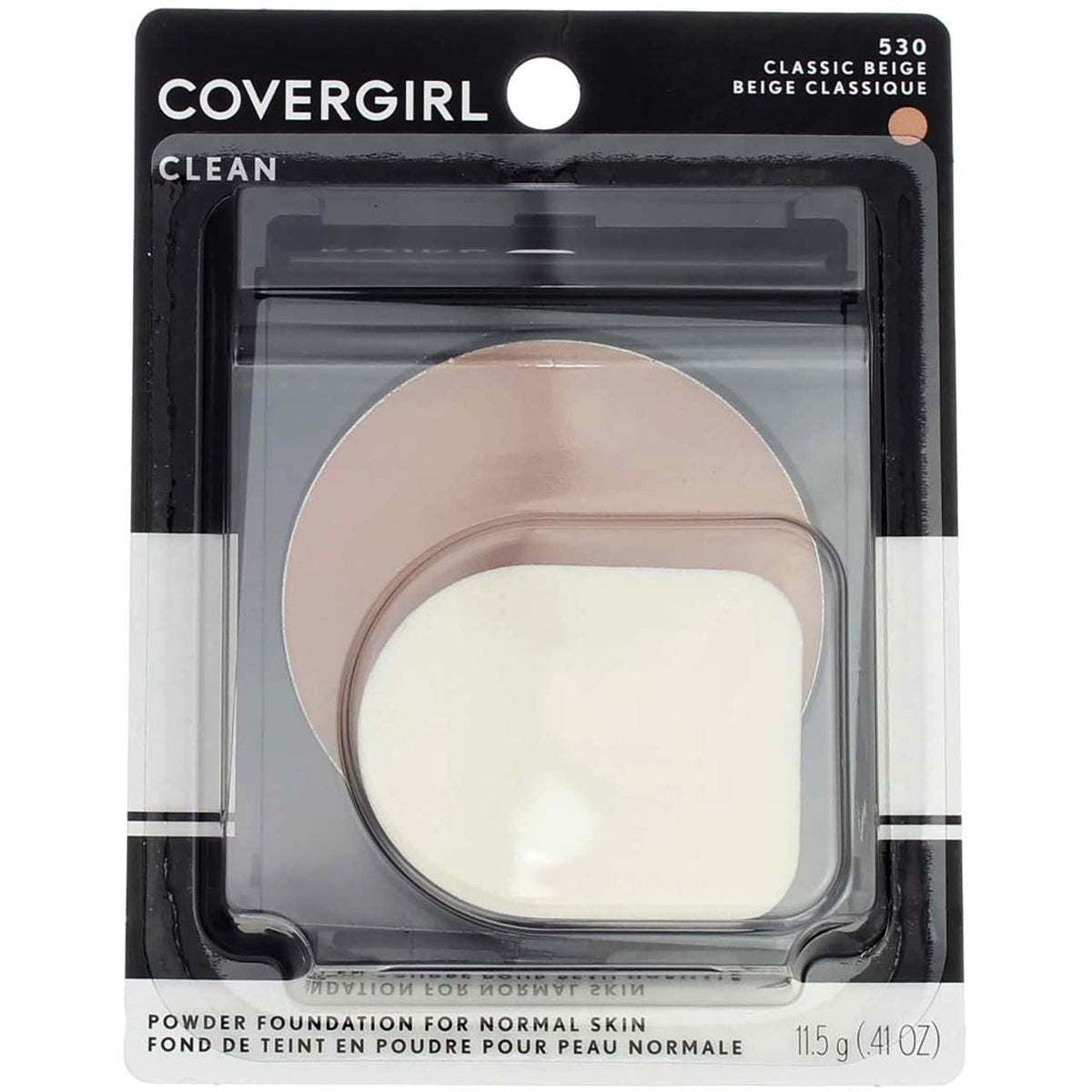 Covergirl Simply Powder Foundation Compact, 0.41Oz - Classic Beige, Lightweight & Flawless Finish