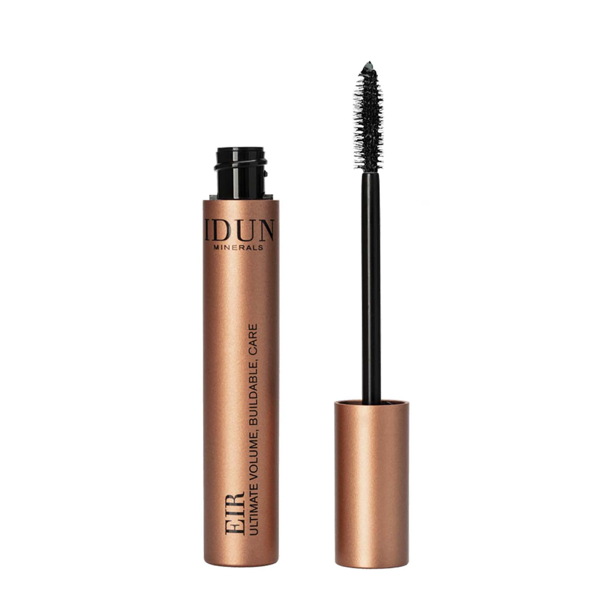 IDUN Minerals Mascara Eir  Soft  Creamy  Nourishing Mineral Pigments for Intense  Volumized Lashes  Smooth  Buildable Vegan Fo