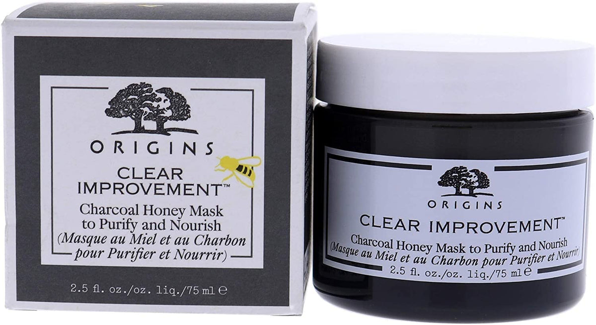 Origins clear Improvement charcoal Honey Mask To Purify  Nourish  25 Fl Oz