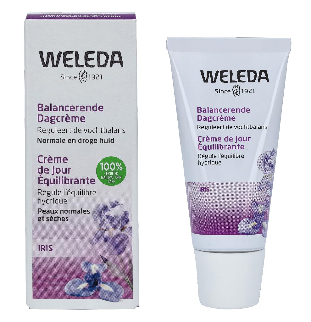 Weleda Iris Hydrating Day Cream, 1 Fl Oz - Moisturizing Face Cream For Dry Skin