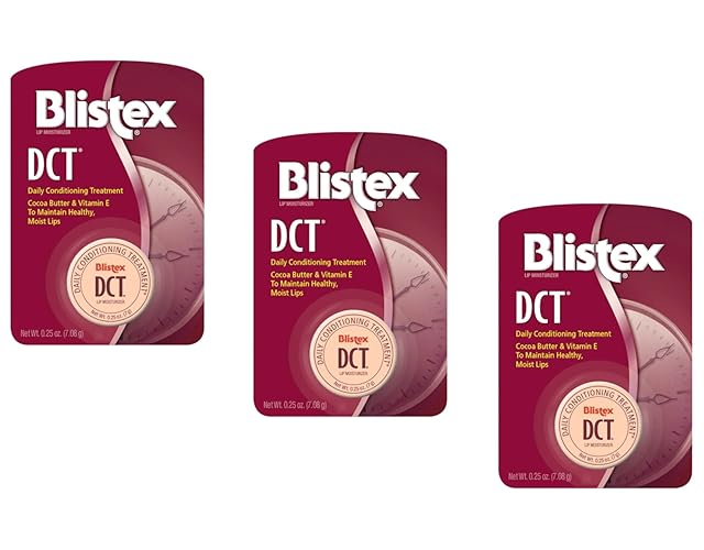 Blistex Dct Daily Conditioning Treatment, 0.25 Oz (Pack Of 3) - Hydrating Lip Care