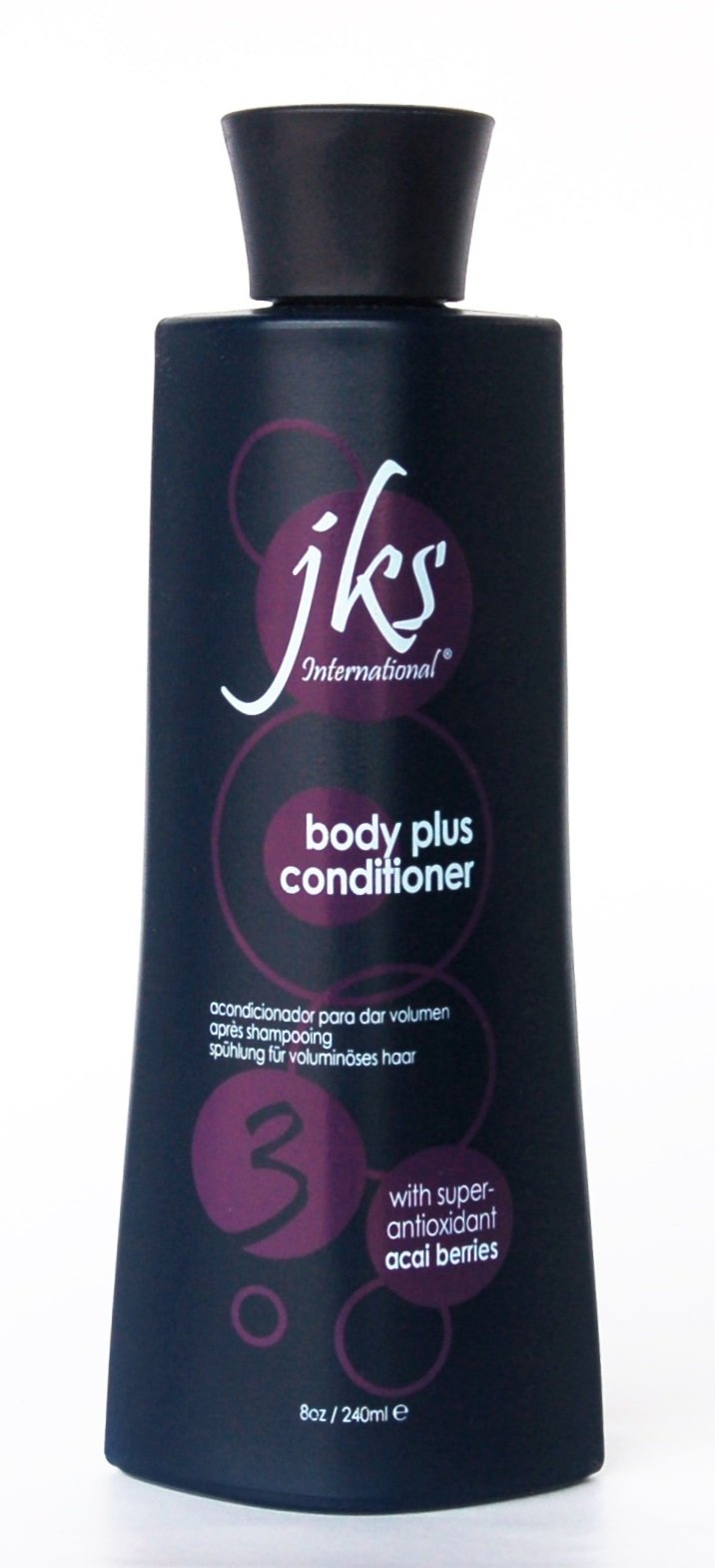 Jks® Body Plus Conditioner - 8 Ounce Moisturizing Formula For Healthy Hair