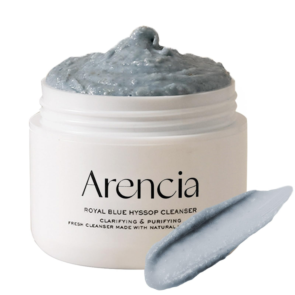 Arencia Korean Rice Mochi Face Cleanser - Vegan, Moisturizing & Brightening - 1.76Oz