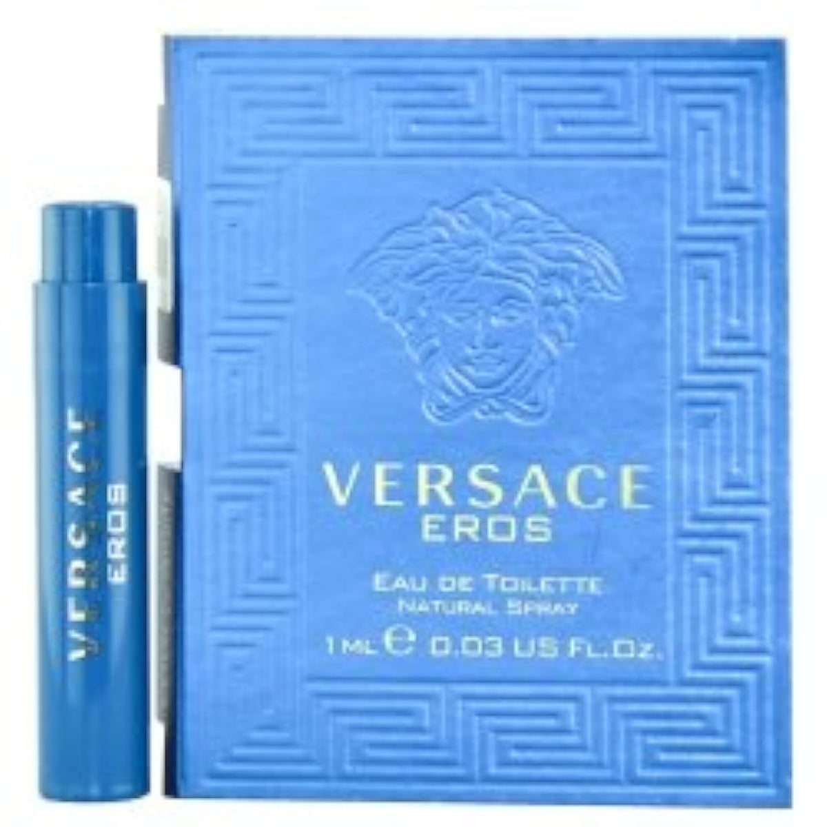 Versace Eros Eau De Toilette Travel Spray Vial 0.03 Oz - Luxury Perfume Sample