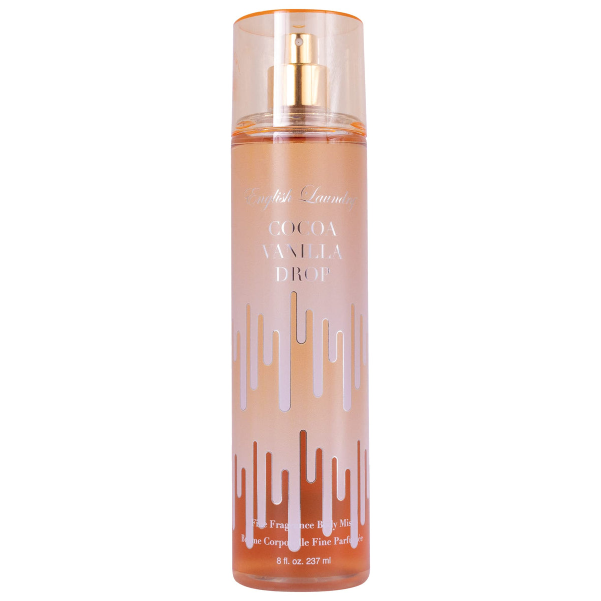 English Laundry Cocoa Vanilla Drop Body Spray, 8 Fl Oz - Peach Scented Body Mist