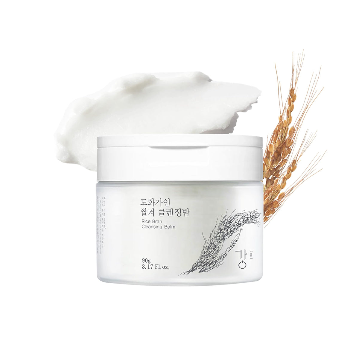 House Of Dohwa Korean Cleansing Balm - Rice Scent, Milky Texture, Makeup Remover, 3.17 Oz