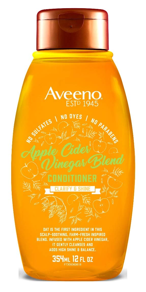 Aveeno Conditioner Apple Cider Vinegar 12 Ounce (354ml) (2 Pack)