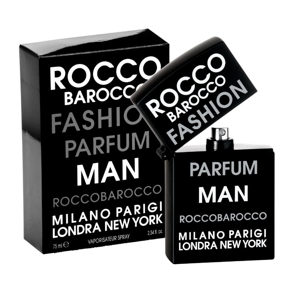 Roccobarocco Fashion Man Eau De Toilette Spray 75Ml - Men'S Fragrance, 1 Fl Oz