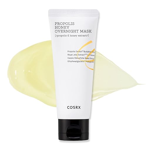 Cosrx Full Fit Propolis Honey Overnight Mask 60Ml | 87% Propolis Extract, Korean Skin Care