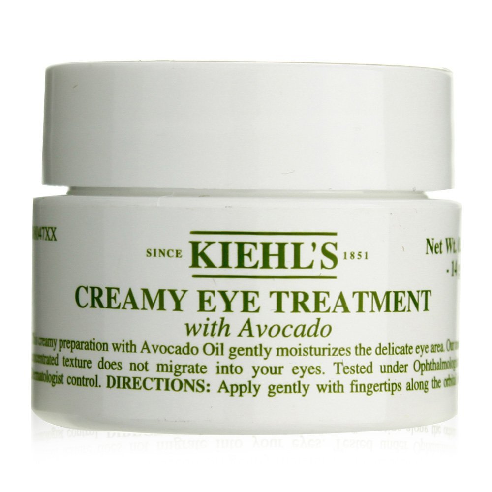 Kiehl'S Creamy Eye Treatment With Avocado, 7 Ml Travel Size, Hydrating Eye Cream