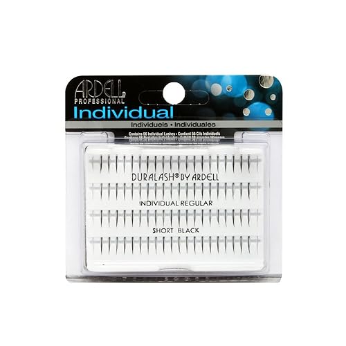 Ardell Professional Individual Lashes, Regular Short, Black, 56 Count, Pack Of 1