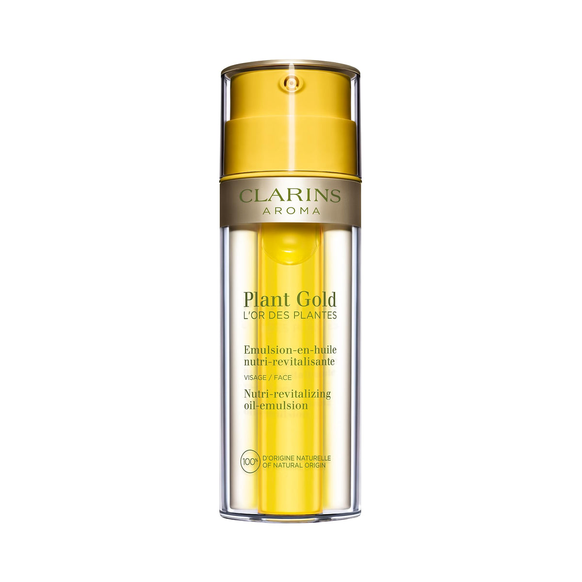 CLARINS Plant Gold OilEmulsion  Hydrates  Nourishes and Restores Radiance  Lightweight  NonOily Moisturizer  100 Natural P