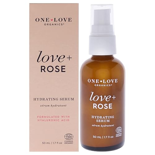 One Love Organics Love Plus Rose Hydrating Serum, 1.7 Fl Oz - Moisturizing For Women