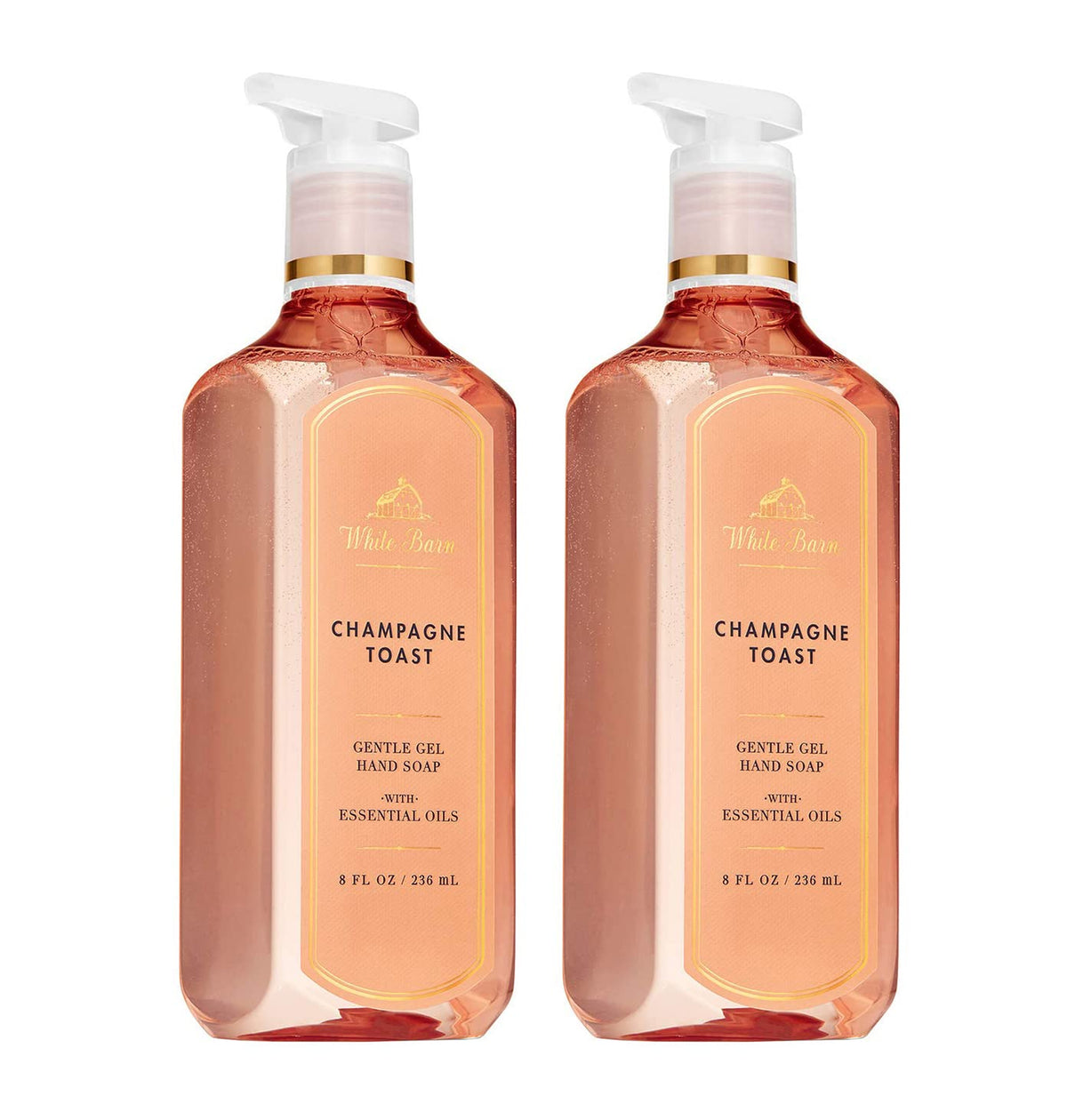 Bath & Body Works Champagne Toast Deep Cleansing Hand Soap 2 Pack, 8 Fl Oz