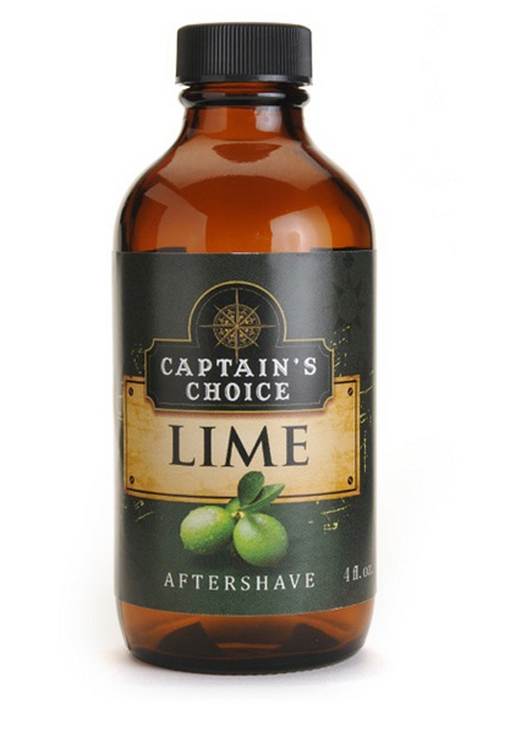 Captain'S Choice Lime Aftershave 4 Oz - Refreshing After Shave For Men