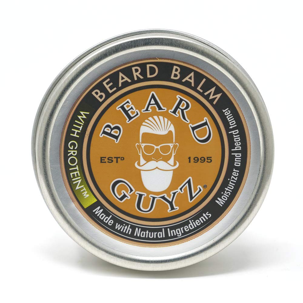 Beard Guyz Beard Balm - Clear, 2.25 Oz For Beard Styling And Conditioning