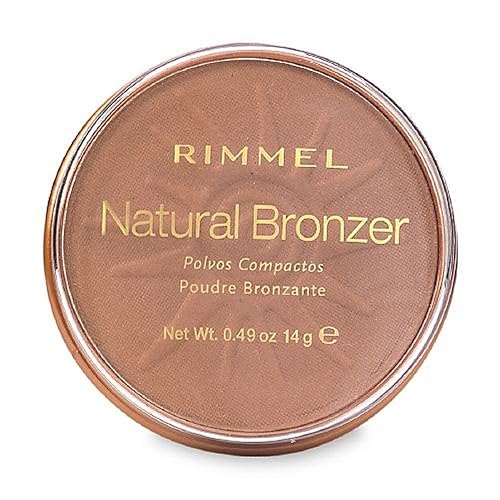 Rimmel London Natural Bronzer, Sun Bronze - 0.49 Oz (Pack Of 2), Bronze Glow