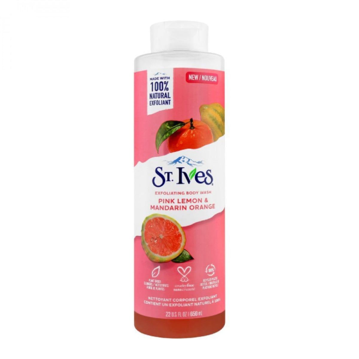 St. Ives Body Wash Pink Lemon and Mandarin Orange 22 Ounce