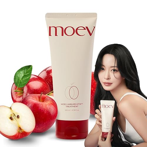 Moev Annurcatin Hair Treatment Mask - Korean Mint, Deep Damage Conditioner, 6.76 Fl Oz