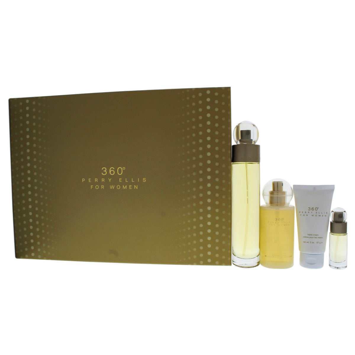 Perry Ellis 360 For Women 4-Piece Gift Set - Elegant Fragrance Collection