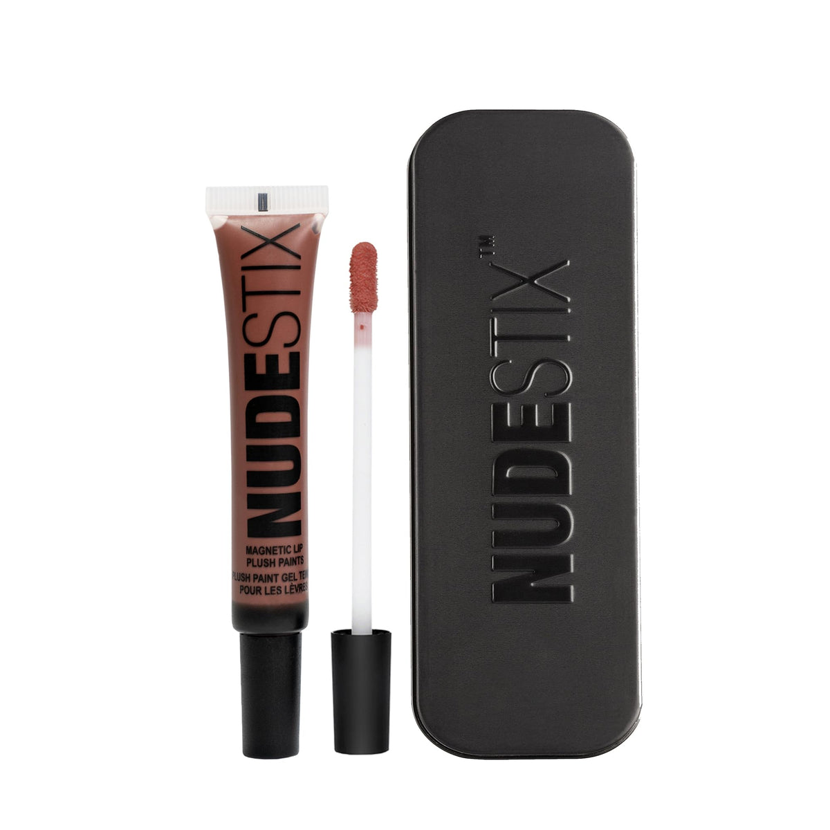 Nudestix Magnetic Lip Plush Paints - Tahiti Hottie (Terracotta) 0.34 Fl Oz - Island Warmth