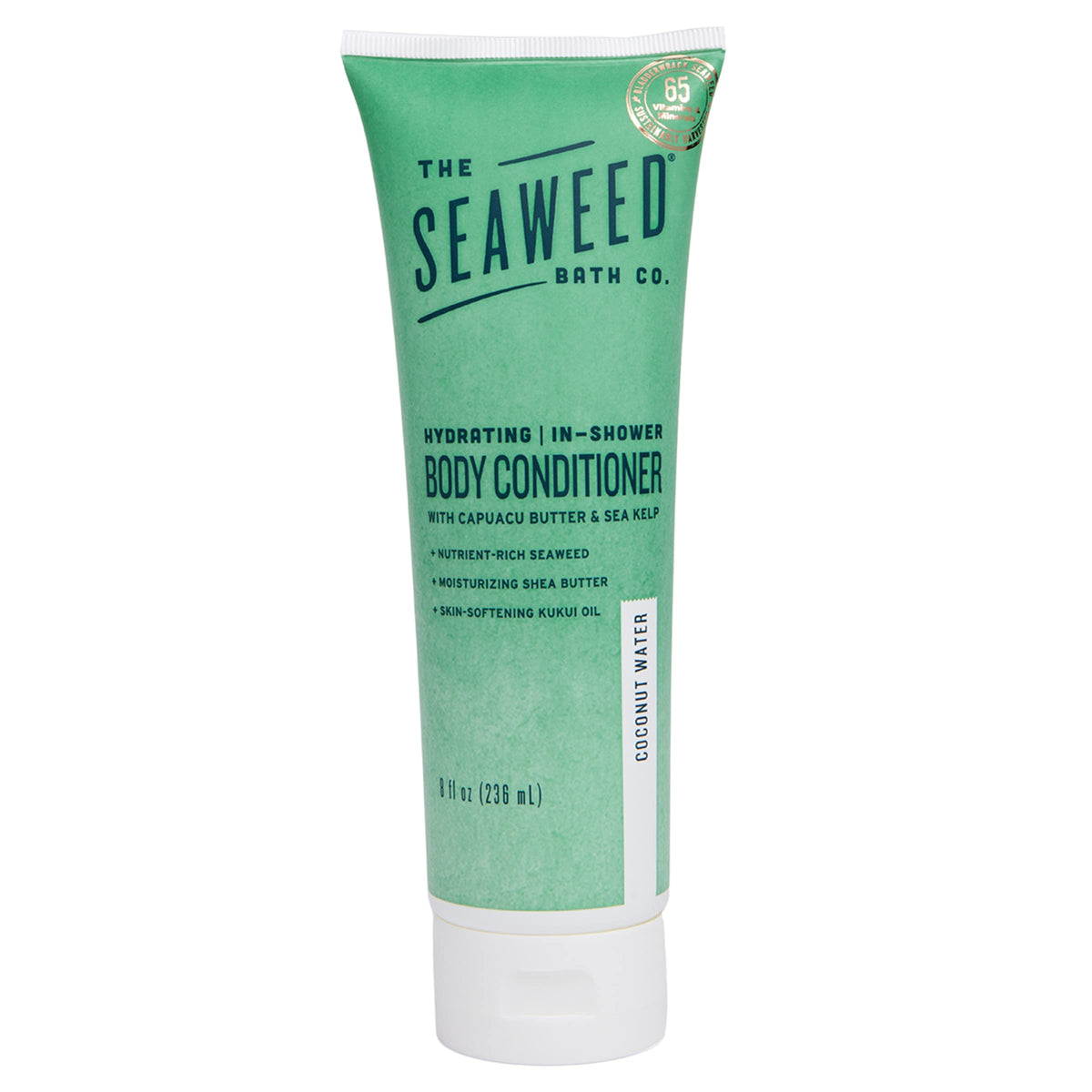 The Seaweed Bath Co. Coconut Water In-Shower Body Conditioner, 8 Fl Oz, Vegan, Paraben Free