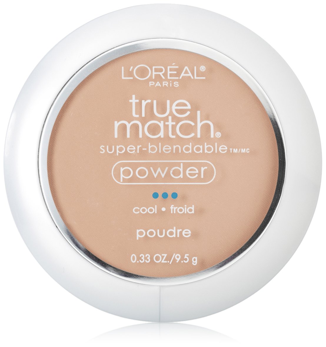 L'Oréal Paris True Match Super-Blendable Powder - Natural Ivory, 0.33 Oz.