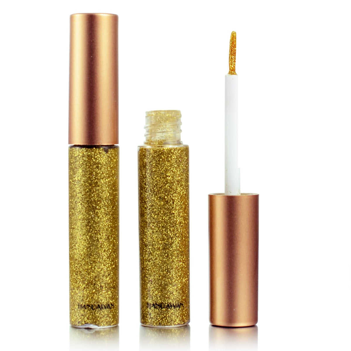 Dekrion Yellow Glitter Eyeliner - Long-Lasting Waterproof Eye Makeup, High Pigmented Color 1 Count