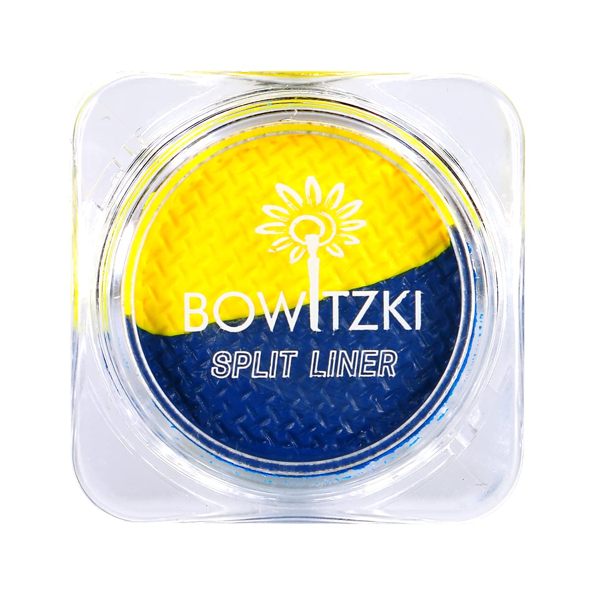 Bowitzki Cheerful Water Activated Split Cake Eyeliner - Smudge Proof Hydra Liner Makeup 0.28 Oz