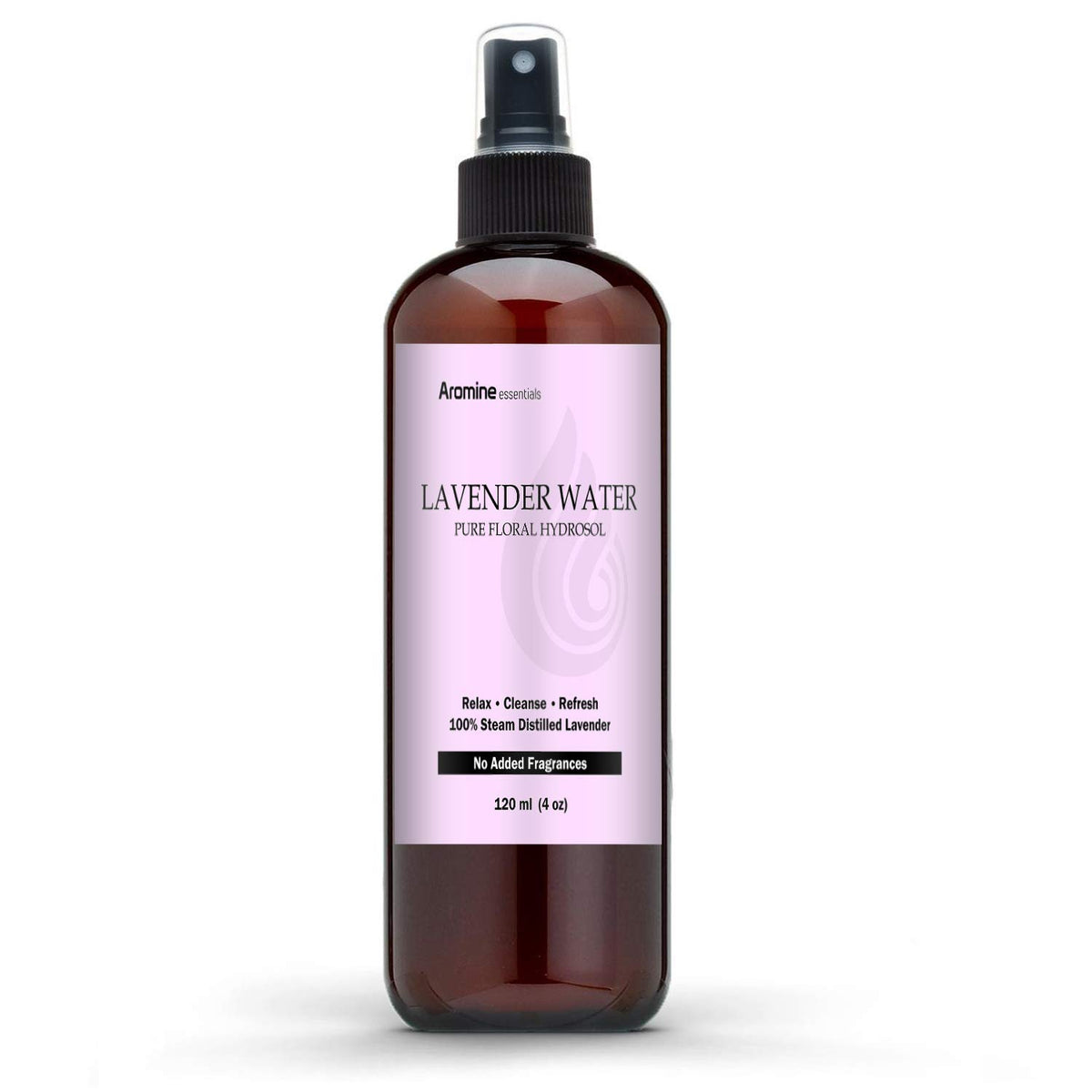 Aromine Lavender Floral Water Hydrosol, 4Oz - Natural Aromatherapy Mist