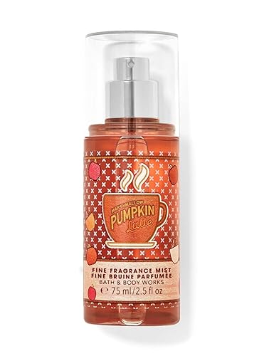 Bath & Body Works Marshmallow Pumpkin Latte Travel Size Mist 2.5 Oz - Fall Fragrance Spray