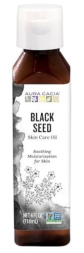 Aura Cacia Black Seed Skin Care Oil | Gc/Ms Tested | 118Ml (4 Fl. Oz.) - Pure & Natural