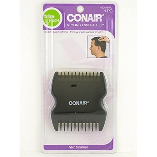 Conair Trim & Shape Hair Trimmer - Black, 1 Count, Plastic & Metal Construction