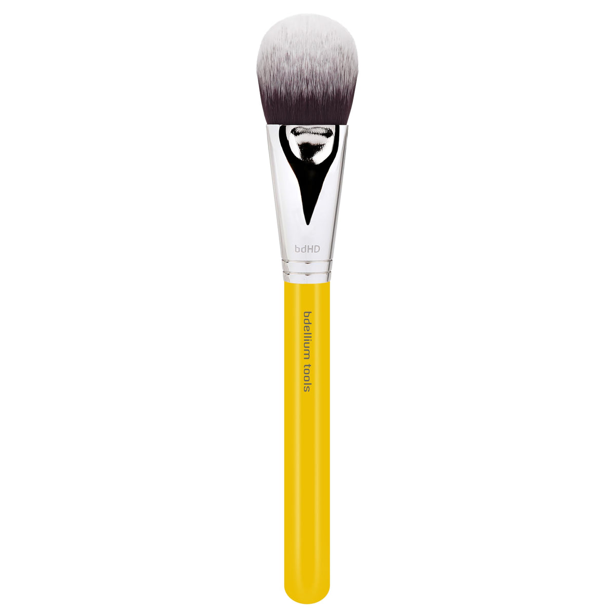 Bdellium Tools Studio Series 968 Bdhd Makeup Brush - Yellow Synthetic Fibers For Foundation/Contour