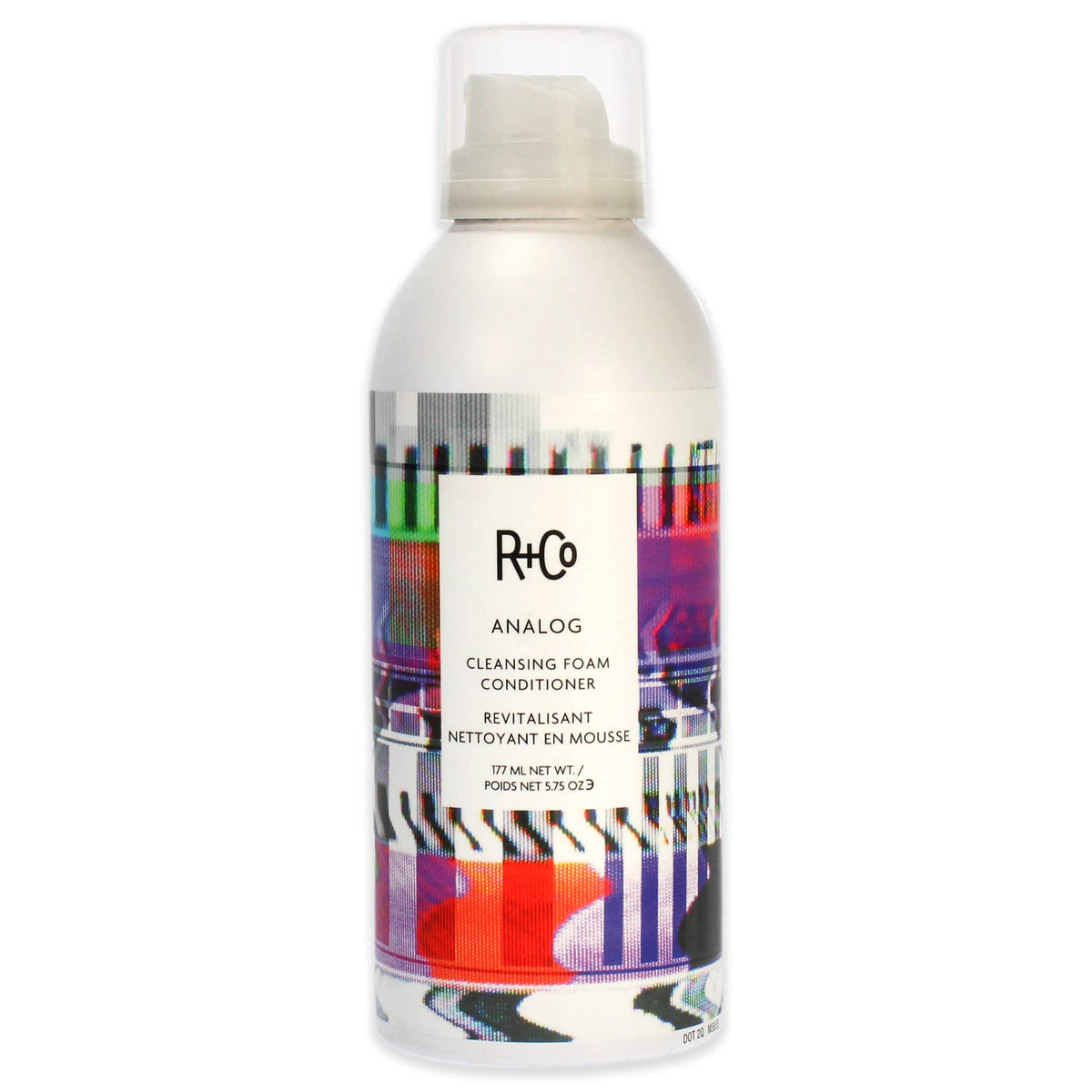 R+Co Analog Cleansing Foam Conditioner, 5.75 Fl Oz - Weightless, Nourishing, No-Frizz Hair Care