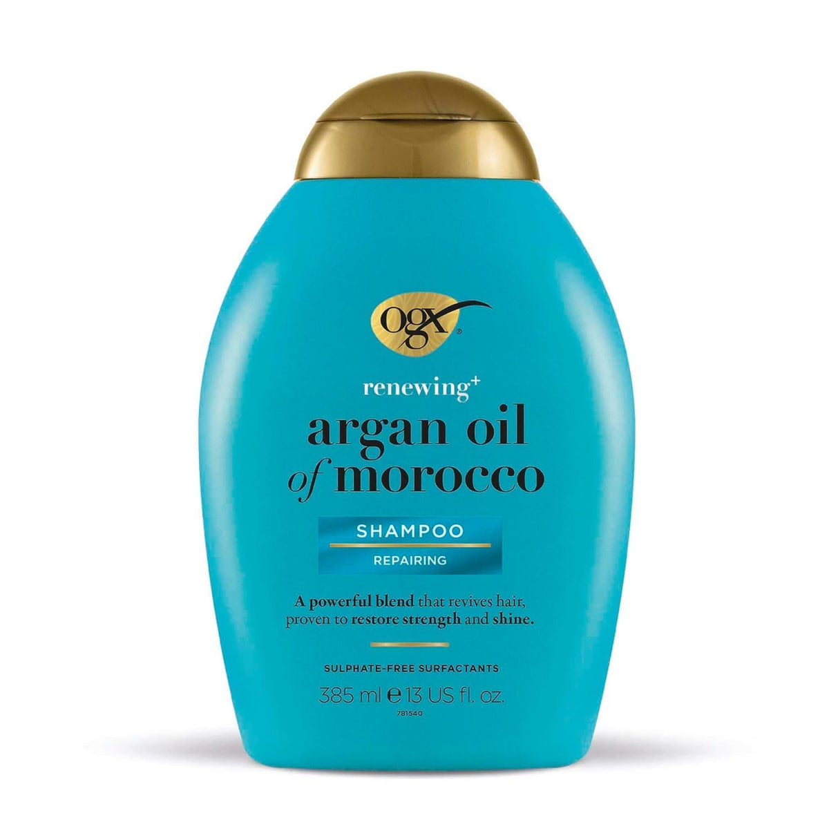 Ogx Moroccan Argan Oil Shampoo 385Ml - Nourishing Hair Care, 13 Fl Oz, Sulfate-Free