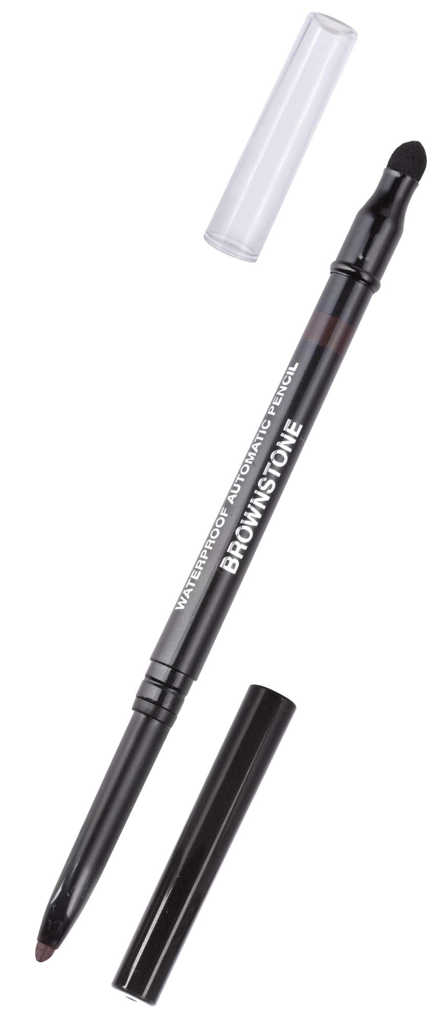 Juvitus Waterproof Indelible Automatic Pencil Eyeliner - Brownstone, Vegan, 0.01 Oz