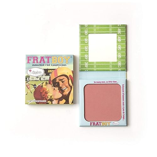 Thebalm Fratboy Blush & Shadow - Natural Rosy Glow, Smooth Texture, Cranberry, 0.3 Oz