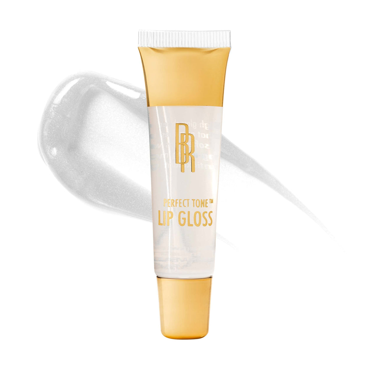 Black Radiance Perfect Tone Lip Gloss - Clear Shine, 0.4 Oz, Glossy Finish, Hydrating Formula