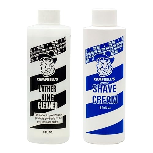 Campbell'S Shave Cream & Latherking Cleaner Combo - 1 Count Pack